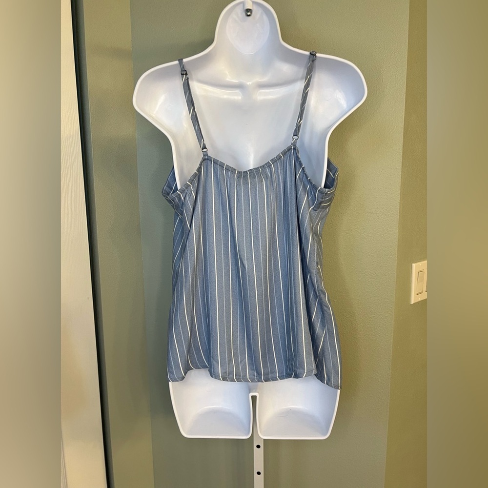 PJ Salvage “Morning Sunshine” Cami Sleep Top in Denim, size Large NWT - Picture 4 of 7